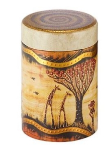 Puszka 125 g okrągła African live -  Sawannah do herbaty 