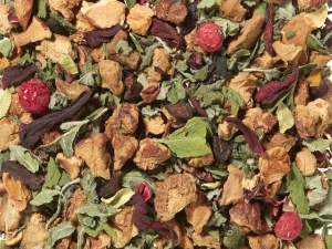 Buchu & Porzeczka Organic - herbata owocowa z hibiskusem liśćmi buchu i  porzeczkami
