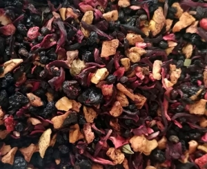 Ogród Babci -herbata z szuszonych owocowów z hibiskusem